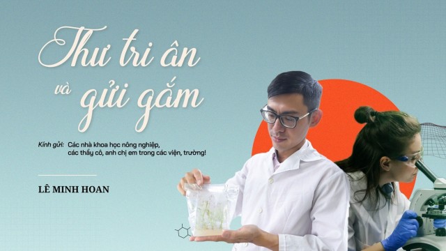 Thư tri ân và gửi gắm của đồng chí Lê Minh Hoan