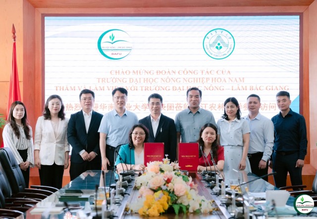 Khoa Chăn nuôi - Thú y ký kết hợp tác, mở rộng cơ hội học tập quốc tế cho sinh viên