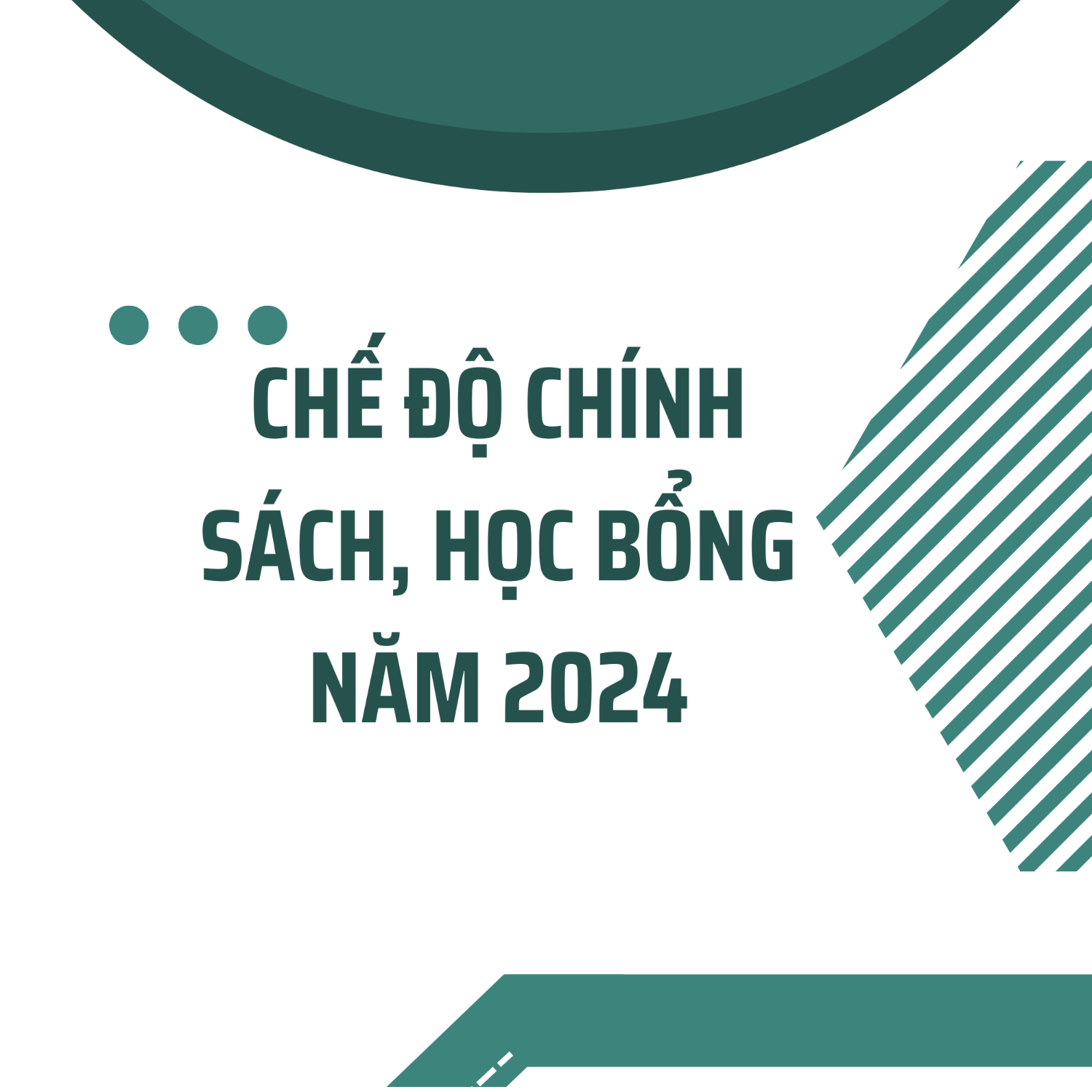 BỔ SUNG CHẾ ĐỘ CHÍNH SÁCH HỌC BỔNG CHO SINH VIÊN NĂM 2024